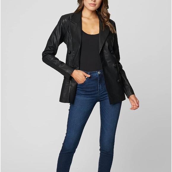 Blank NYC vegan leather blazer - Picture 2 of 8